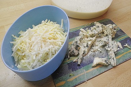 Cr&ecirc;pes mit K&auml;se - Schinkenf&uuml;llung 1