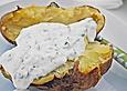 Folienkartoffeln mit Kr&auml;uterquark
