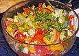 Apfel - Paprika - Salat