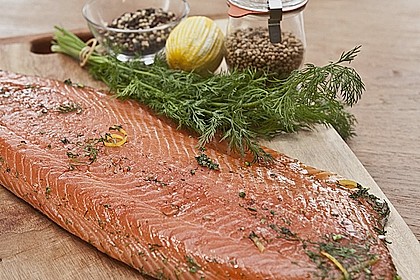 Lachs beizen 3