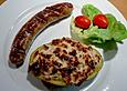 Gef&uuml;llte Kartoffeln