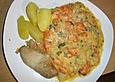 Wurzel - Kohlrabigem&uuml;se in einer Petersiliensauce