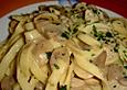 Champignon - Rahm - Geschnetzeltes mit Tagliatelle