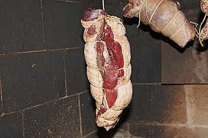 Hobbykos geräucherte Gänsebrust im Vakuum gepökelt. 4