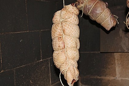 Hobbykos geräucherte Gänsebrust im Vakuum gepökelt. 3