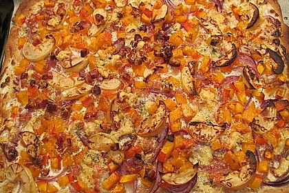 Kürbis-Pizza 1