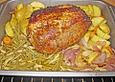 Rollbraten im Gem&uuml;sebett