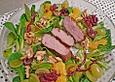 Feldsalat mit Entenbrust