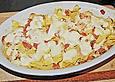 &Uuml;berbackene Tagliatelle mit Lachs