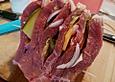 Rinderbraten mit Rouladengeschmack und viel leckerer So&szlig;e