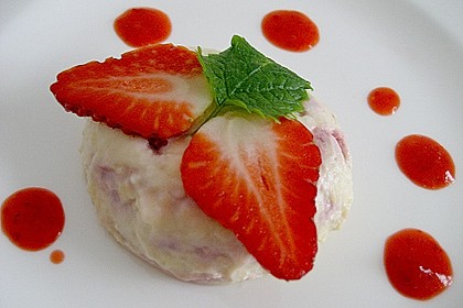 Budino di ricotta alla fragole 1