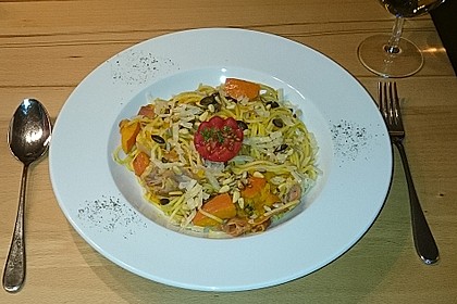 Kürbis - Pasta 7