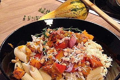Kürbis - Pasta 2