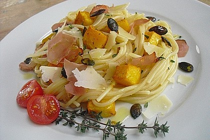 Kürbis - Pasta 4