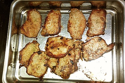 Schweiner&uuml;ckensteak mit Zucchini - Pilz - Gem&uuml;se 3