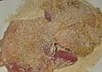 Paniertes Schnitzel mit Meerrettich