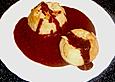 Brat&auml;pfel mit Schokoso&szlig;e und Mandeln