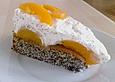 Pfirsich - Mohn - Torte