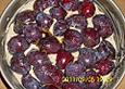 Nusskuchen mit Pflaumen
