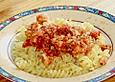Fischsugo mit Nudeln