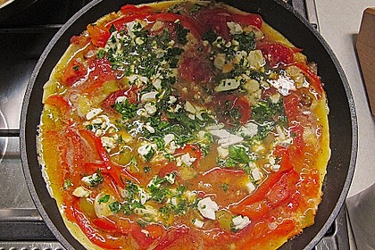 Gem&uuml;se - Omelette 4
