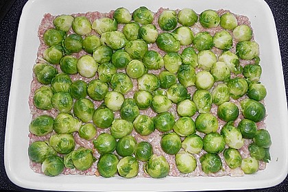 Rosenkohl - Hackfleisch - Auflauf 7