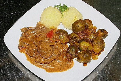Rosenkohlcurry 1