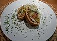 Gem&uuml;sestrudel mit Kr&auml;utersauce