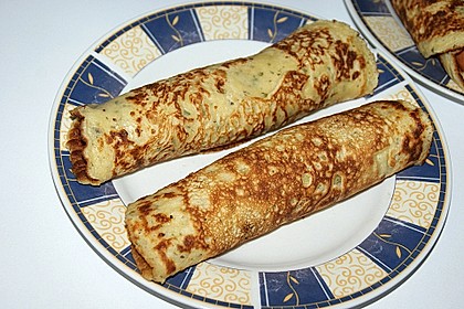 Bockwurst im w&uuml;rzigen Pfannkuchenteig all&acute;italiamann 5