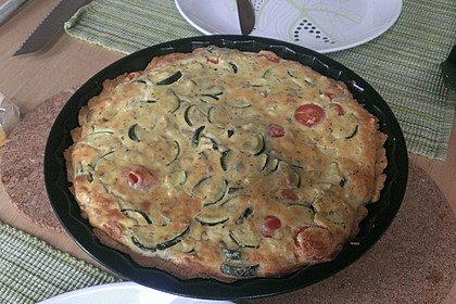 Schafskäse - Zucchini - Quiche 93