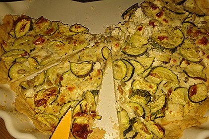 Schafskäse - Zucchini - Quiche 150