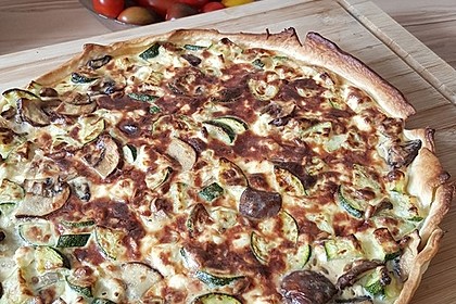 Schafskäse - Zucchini - Quiche 99