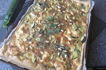 Schafskäse - Zucchini - Quiche 44