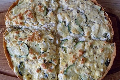 Schafskäse - Zucchini - Quiche 93