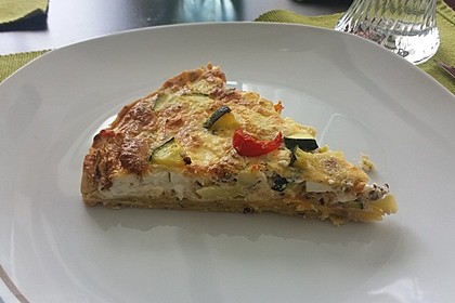 Schafskäse - Zucchini - Quiche 95