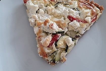 Schafskäse - Zucchini - Quiche 98