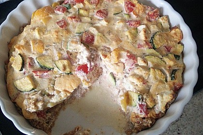 Schafskäse - Zucchini - Quiche 94