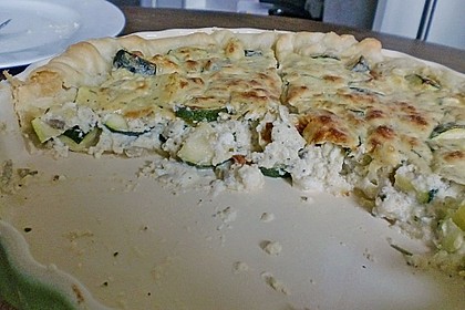 Schafskäse - Zucchini - Quiche 127