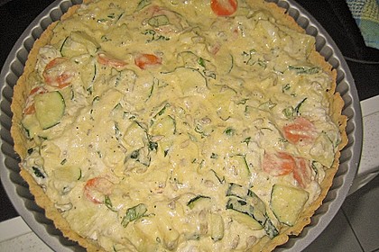 Schafskäse - Zucchini - Quiche 116