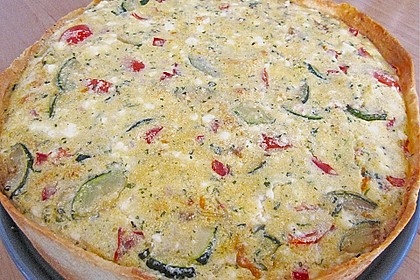 Schafskäse - Zucchini - Quiche 100