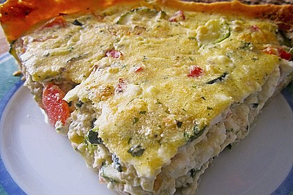 Schafskäse - Zucchini - Quiche 108