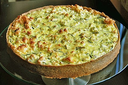Schafskäse - Zucchini - Quiche 2