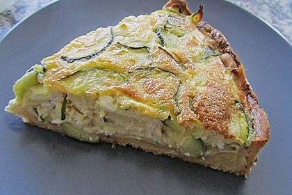 Schafskäse - Zucchini - Quiche 26