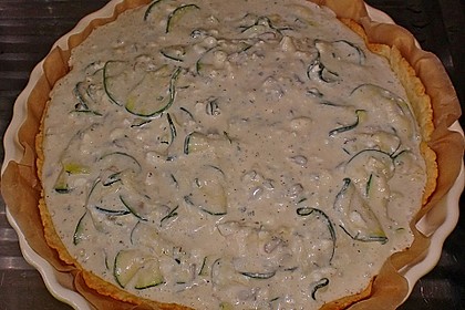 Schafskäse - Zucchini - Quiche 73