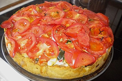 Schafskäse - Zucchini - Quiche 110