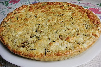 Schafskäse - Zucchini - Quiche 13