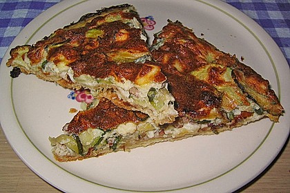Schafskäse - Zucchini - Quiche 74