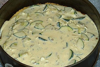 Schafskäse - Zucchini - Quiche 128