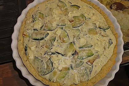 Schafskäse - Zucchini - Quiche 119