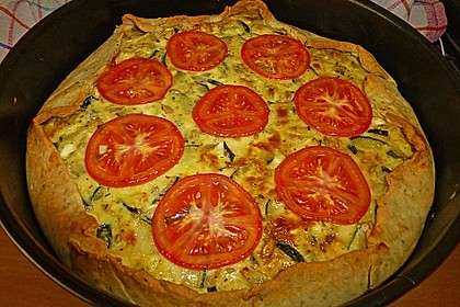 Schafskäse - Zucchini - Quiche 16
